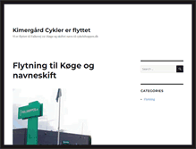 Tablet Screenshot of kimergaard.dk